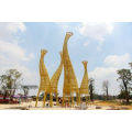 Große moderne Edelstahl Kunst Abstrakt Skulptur für Outdoor Dekoration